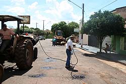 Prefeitura  inicia operação tapa-buracos